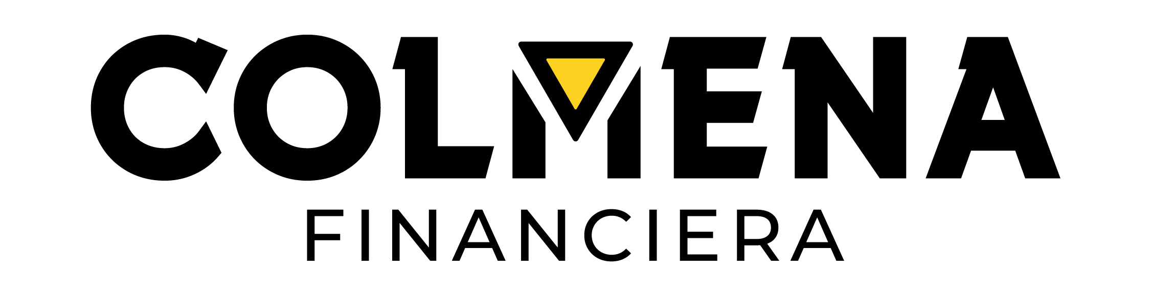 Logotipo blanco Colmena Financiera
